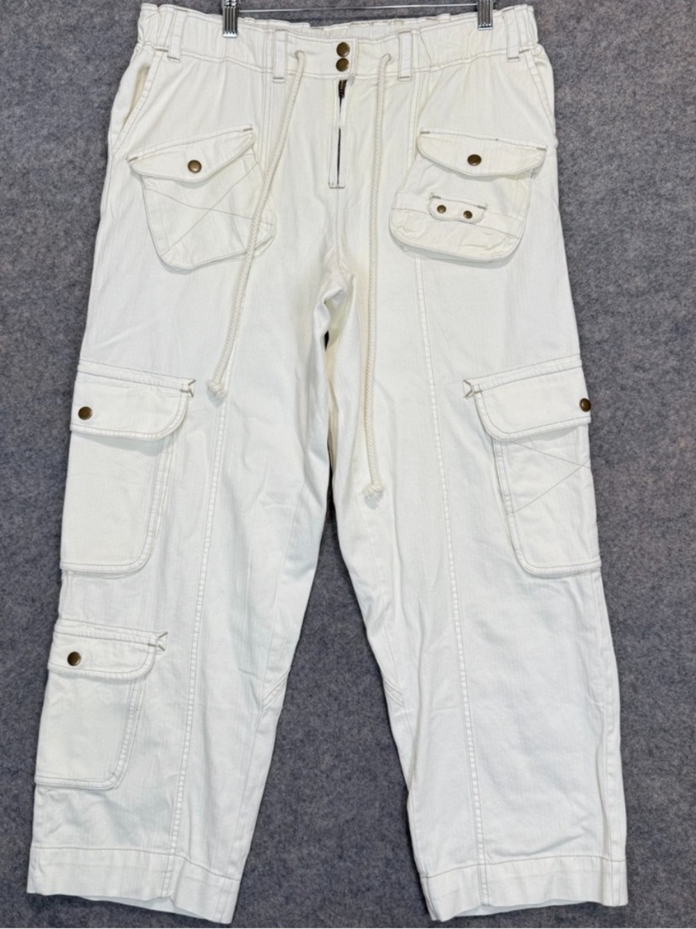 Free People We The Free Tahiti Pull On Cargo Pants